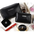 PU Leather Cosmetic Bag Clutch Bag with Large Capacity